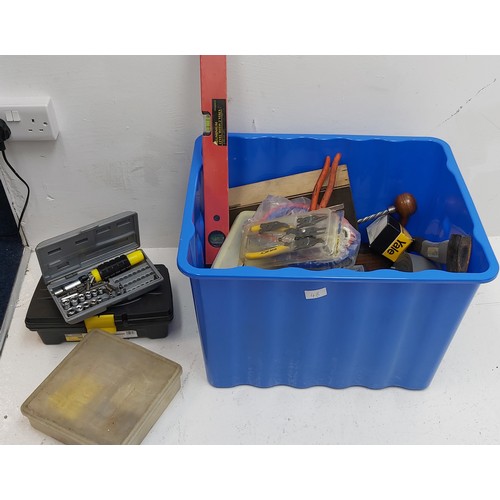 48 - Very Large Mixed House Clearance Box of Tools, Hardware and Other