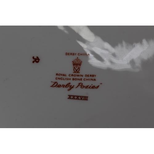 227 - Royal Crown Derby Posies Rectangular Lidded Dish