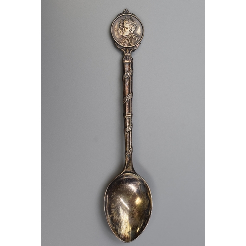 15 - Hallmarked Birmingham Silver George V Tea Spoon in Case