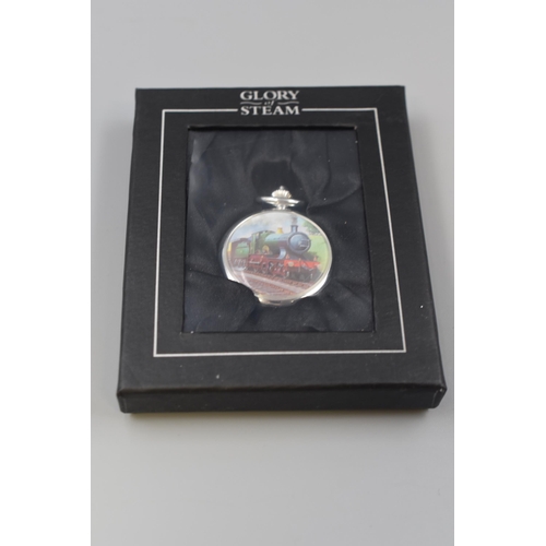 64 - Glory of Steam Boxed Pocket Watch