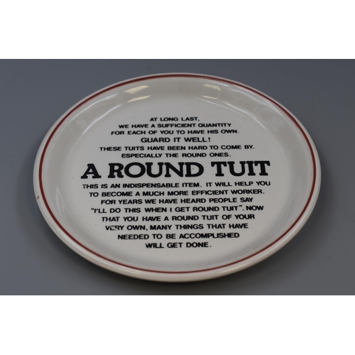 134 - A Round Tuit Plate