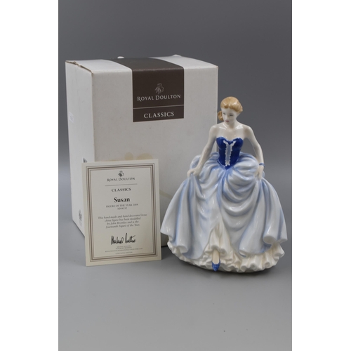 144 - Royal Doulton Figure of the Year 2004 HN 4532 entitled Susan in Original Box complete with Certifica... 