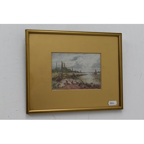 188 - Two Matching Framed and Glazed Prints depicting Country Scenes (10