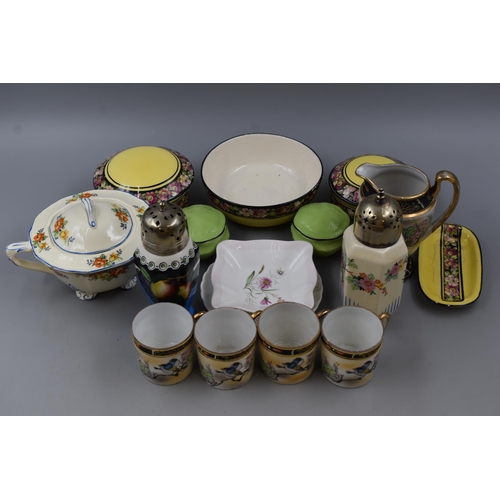 547 - Selection of House Clearance Ceramics Includes Vintage Dressing Table Set and Other