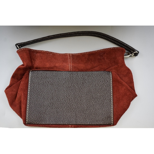 578 - Selection of Mixed Fabrics and Handbag