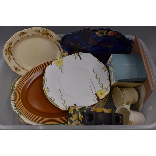 601 - Mixed Selection of Quality Ceramics including Ridgway, Burleigh Ware, Myott, Rushton and More