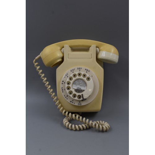 233 - Mid Century Wall Mounted Rotary Dial Telephone