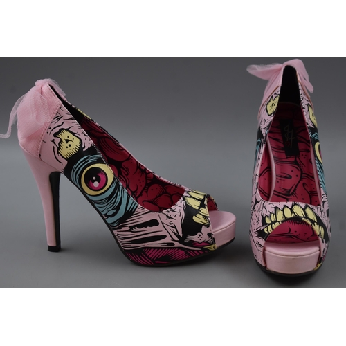 298 - Iron Fist Boxed Pair of Grave Dancer Shoes BNIB Size UK 5