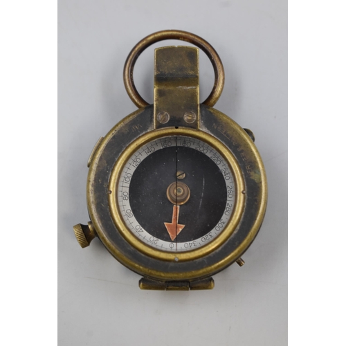 115 - British Military WWI 1918 Field Compass