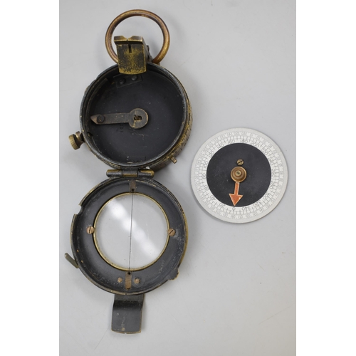 115 - British Military WWI 1918 Field Compass