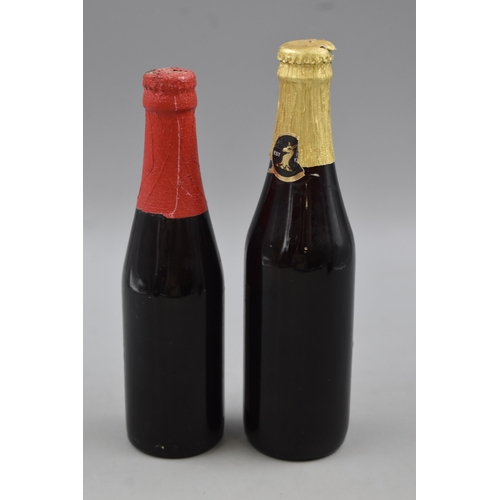 122 - Two Vintage Bottles Of Beer. Includes Comic Relief Red Beer and Whitbread's Silver Jubilee Ale.