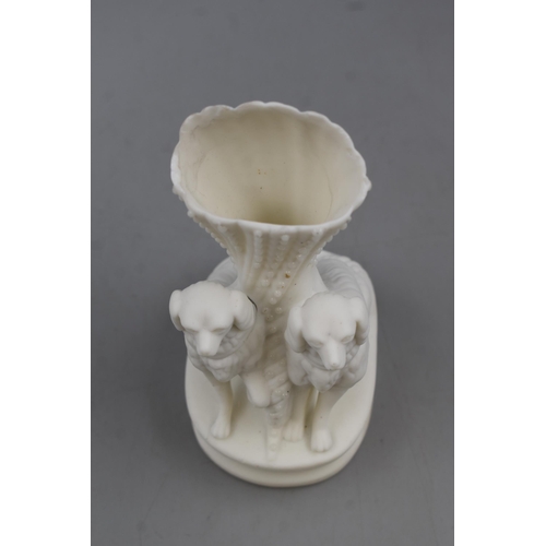 85 - King Charles Parian Ware Vase (a/f)