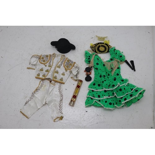 594 - Two Child Dress Up Kits to include Spanish Bull Fighter Matador and Spanish Flamingo Dancer