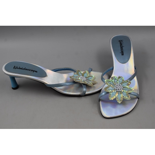 598 - Two Pairs Of Ladies Designer Shoes In Sizes 6 and 6.5, Includes Wallis and Kaleidoscope.