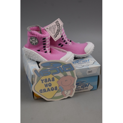 599 - Three New Bical Childrens Booties in Original Boxes