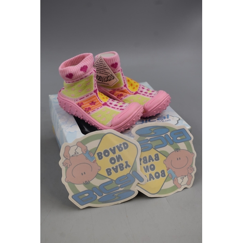 599 - Three New Bical Childrens Booties in Original Boxes