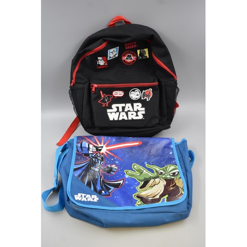 609 - Star Wars Shoulder Bag and Backpack