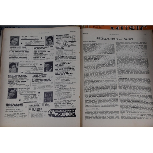 615 - A Large Selection Of 1930's/40's Sheet Music and Gramophone Magazines.