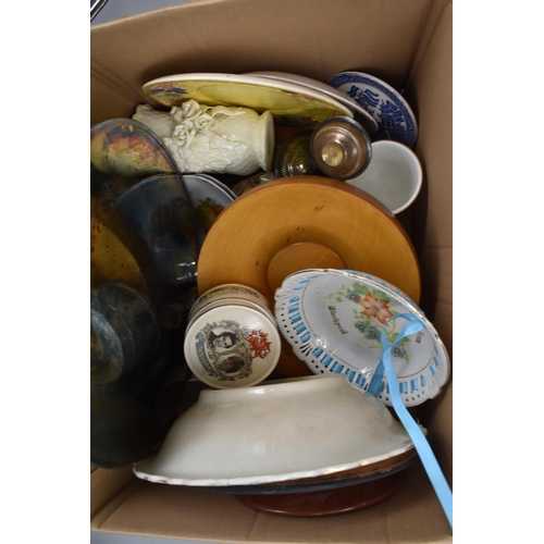 621 - Mixed Lot of Plates Crockery and Other