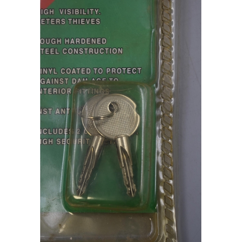 588 - Car Lock in packaging with keys