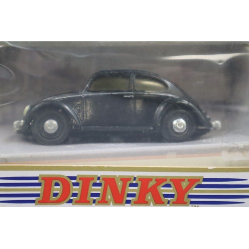 11a - Two Dinky Model Cars In Very Tatty Boxes. 1961 Volkswagen and a 1965 M.G.B GT