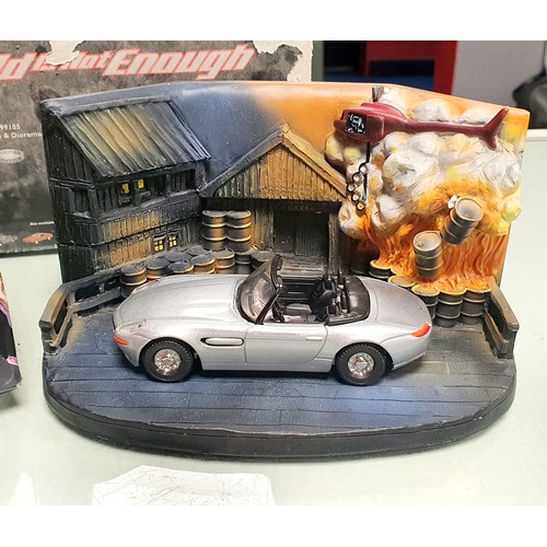 16 - Two 007 Model Cars From The Films 2the World is Not Enough and Roger Moore's A View to A Kill. 
The ... 