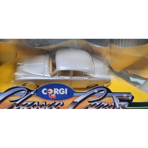 20 - Corgi Classics 1954 Bently R Type (Very Tatty Box) Solido Rolls Royce 71, and a Corgi Jaguar MkII . ... 