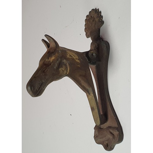 29 - Vintage Horse Head Door Knocker