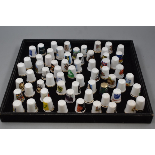 168 - Approx. 70 Thimbles