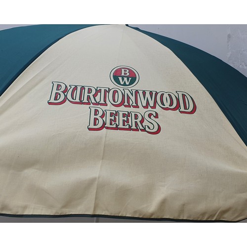 50 - Burtonwoods Brewery Large Pub Parasol (Appears Unused)