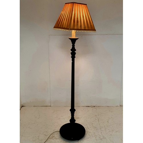 52 - Vintage Wood Standard Lamp