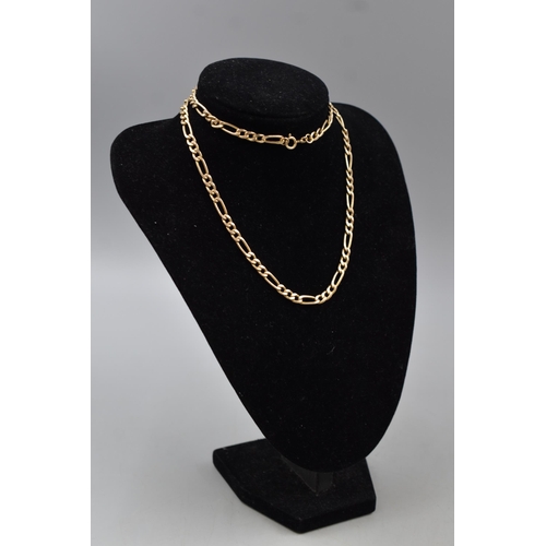 2 - Gold 375 (9ct) Chain Link Necklace (24