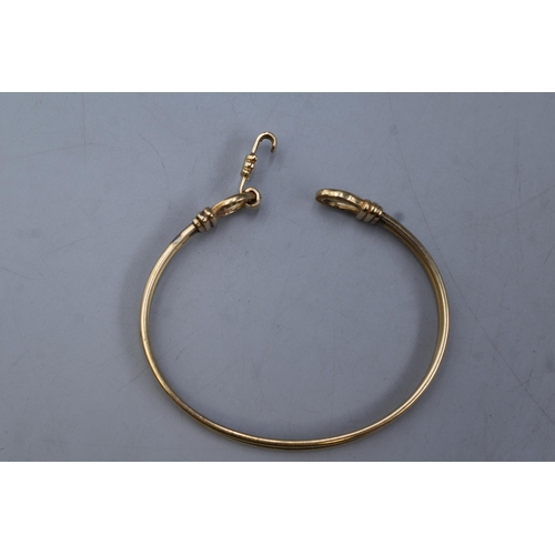 22 - Hallmarked 375 (9ct) Gold Bracelet (14.37 grams)