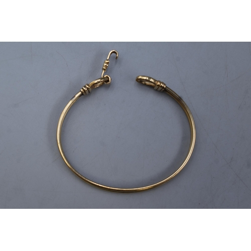 22 - Hallmarked 375 (9ct) Gold Bracelet (14.37 grams)