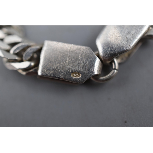 70 - Silver 925 Link Chain Bracelet