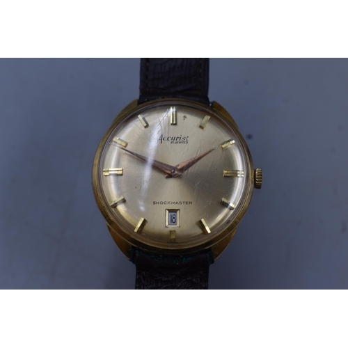 76 - Accurist 21 Jewels Watch with Presentation Box