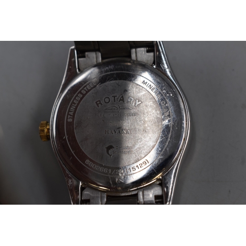 84 - Rotary Havana Quartz Gents Watch in Case (Working)