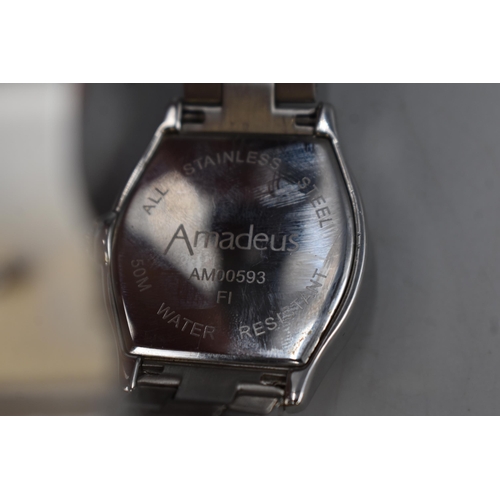 102 - A Men's Amadeus Water Resistant Watch, AM00593.