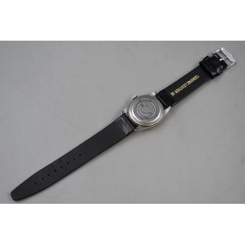 105 - Titoni Airmaster 21 Jewel Gent's with Leather Strap (Working)