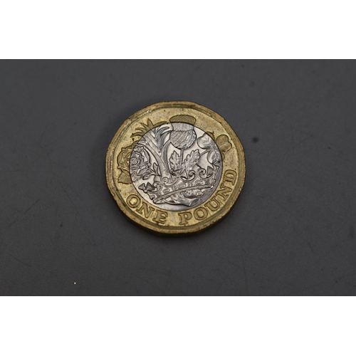 124 - Double Sided One Pound Coin for Tricksters and Magicians