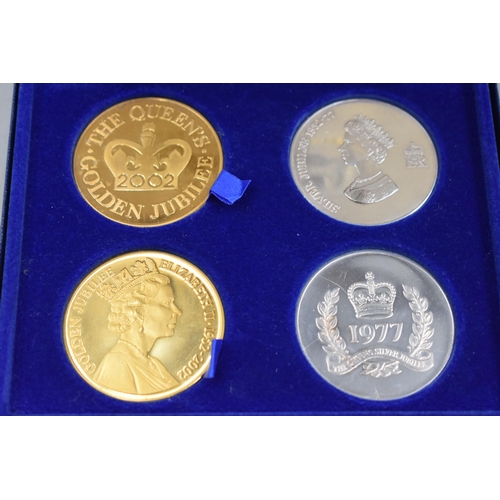 141 - Elizabeth II Limited Edition Gold & Silver Jubilee Coin Set with Certificate