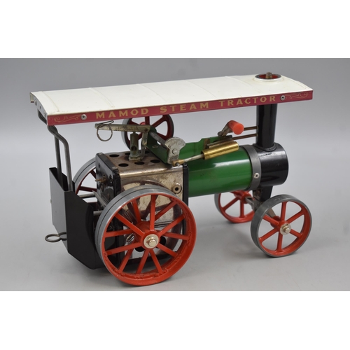 155 - Vintage Mamod Steam Tractor Model TE1 complete with Burner