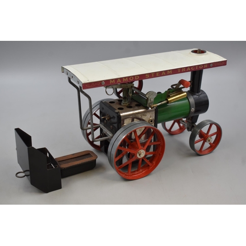 155 - Vintage Mamod Steam Tractor Model TE1 complete with Burner