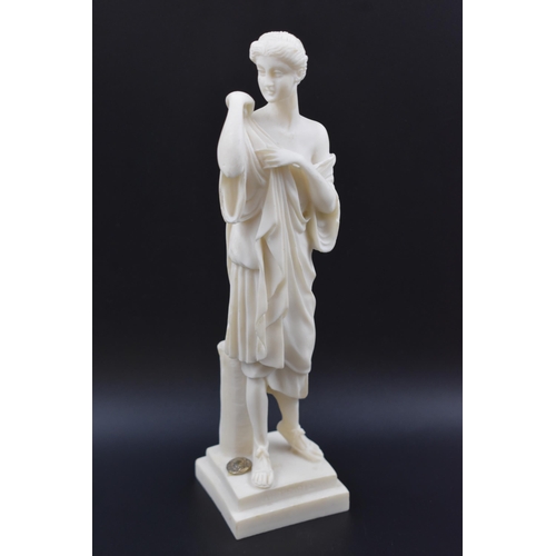 180 - Three Marble Effect Greek Statue's of Venus and one other tallest 10.5