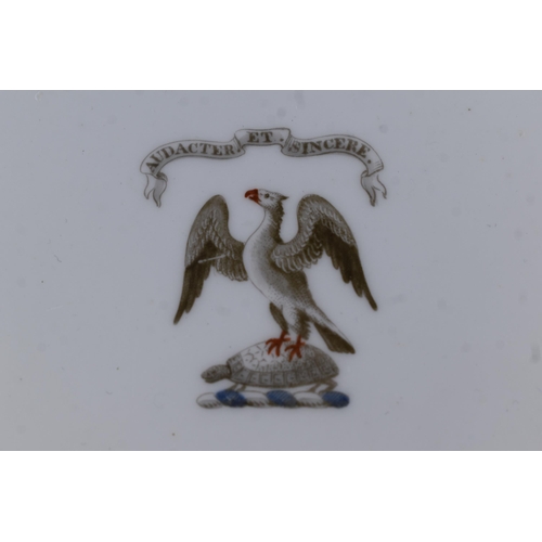 200 - Davenport (Audacter et Sincere) Porcelain Plate