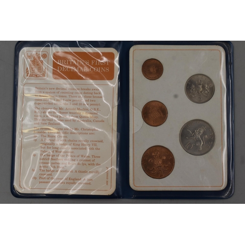 209 - Cased Deutsche mark Collection, two Decimal Coin sets and a Mixed Selection of World Coinage