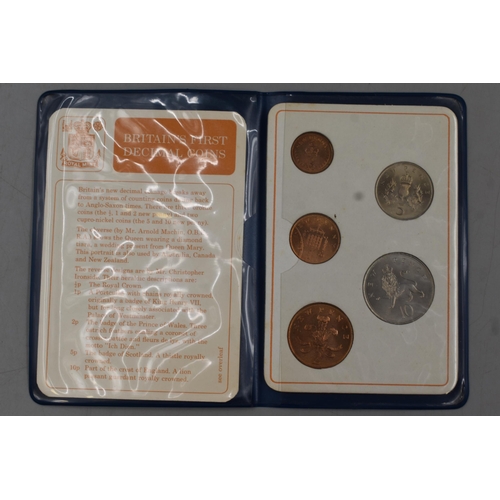 209 - Cased Deutsche mark Collection, two Decimal Coin sets and a Mixed Selection of World Coinage