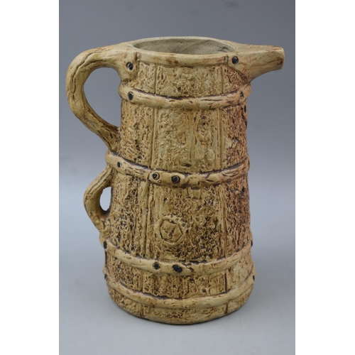 262 - A Hillstonia Stoneware Pottery Jug. Approx 9.5