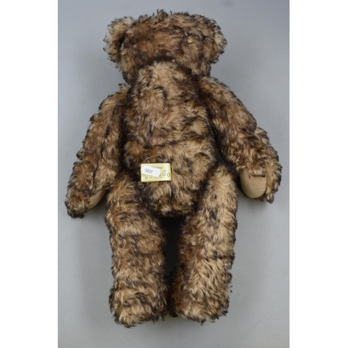 422 - Deans Mohair Bear Limited Edition Number 21 of 30 . Approx 18 Inches and Fully Articulated