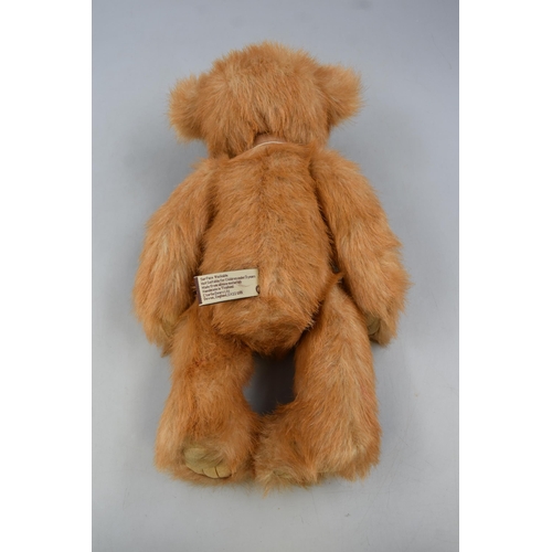 428 - Charlie Bear Limited Edition Number 200 if 1200. Named Mikey Approx 14 Inches In Length